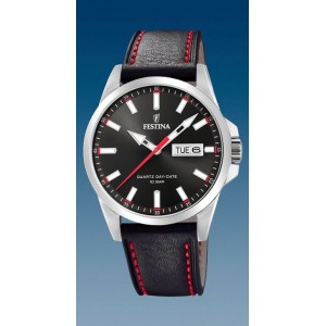 Montre Festina homme F20358-4 rouge et noir