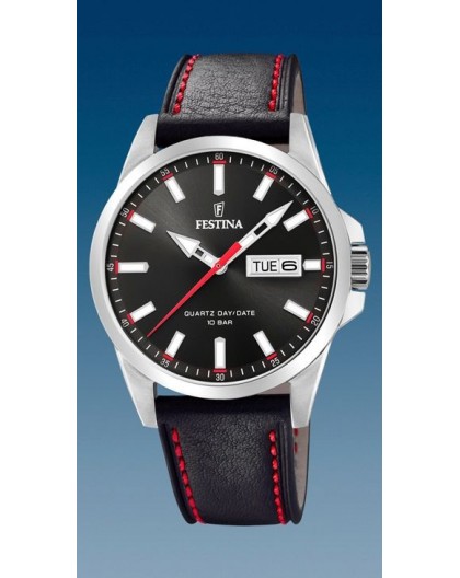 Montre festina homme rouge online