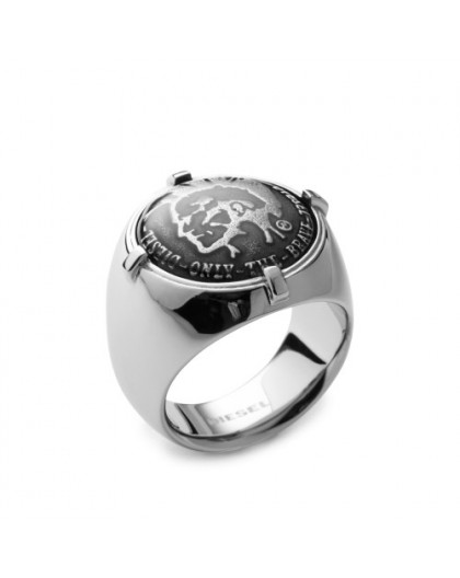 Bague Diesel bijoux DX0742040 acier