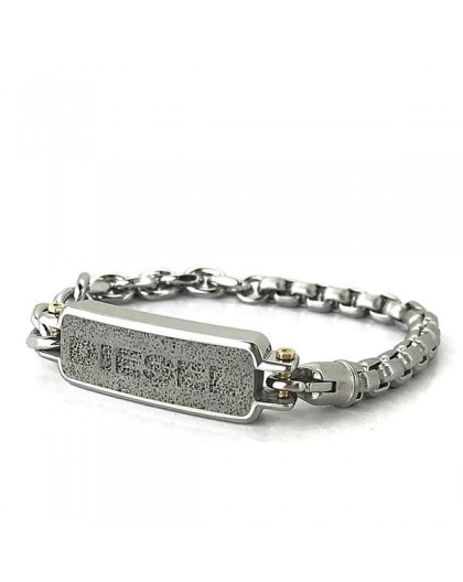 Bracelet Diesel bijoux DX1193040 acier et béton
