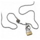 Collier Diesel bijoux DX1203040 homme cadenas