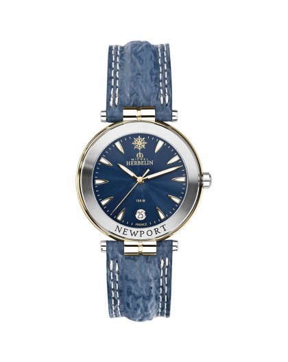 Montre Michel Herbelin 12255/T35 Newport requin bleu