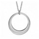 Collier Argent cercle simple gravable