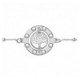 Bracelet argent arbre de vie strass blancs
