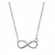 Collier argent infini simple