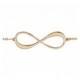 Bracelet plaqué or infini gravable 2 prénoms