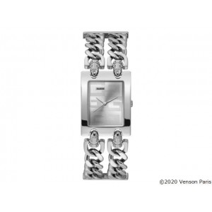 Montre Guess GW0294L1 femme acier double chaine