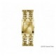 Montre Guess GW0294L2 femme double chaine dorée