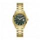 Montre Guess GW0047L3 femme plaqué or zebré vert