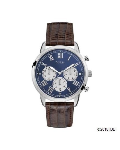 Montre Guess homme W1261G1 cuir marron