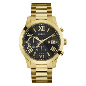 Montre Guess homme W0668G8 chrono plaqué or