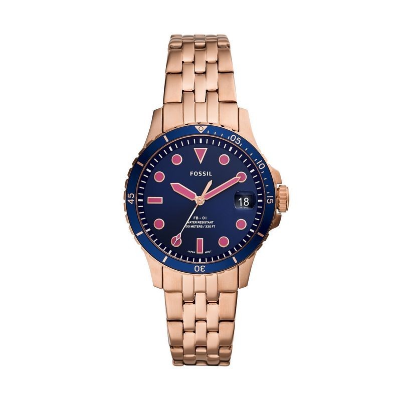 Montre fossil femme rose gold online
