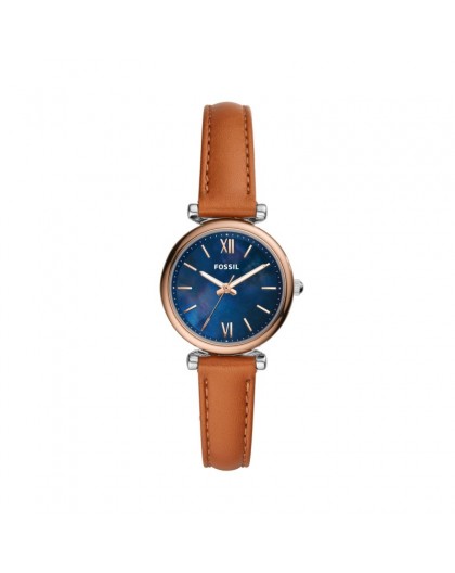 Montre Fossil femme ES4701 Carlie mini cuir marron