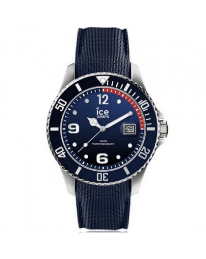 Montre Ice Watch Ice Steel 015774 silicone bleu