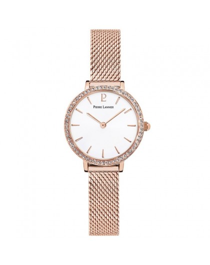 Montre Pierre Lannier 023L928 femme acier rosé