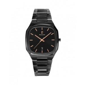 Montre Pierre Lannier 263H439 homme acier pvd noir