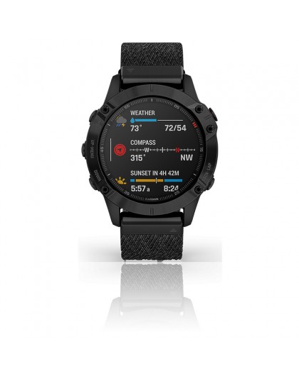 Montre Garmin Fenix 6 sapphire Black dlc 010-02158-17