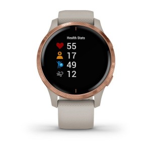 Montre Garmin Venu rose gold sand 010-02173-22