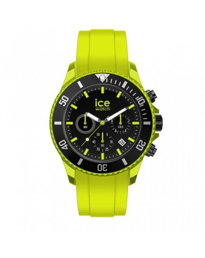 Montre Ice Chrono neon yellow XL 019843