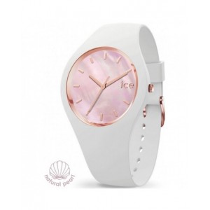 Montre Ice Watch Pearl 017126 white pink medium