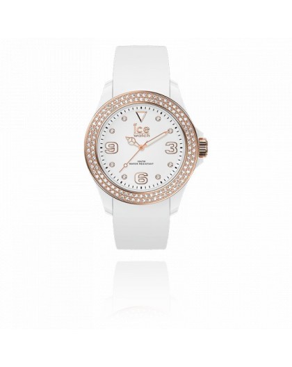 Montre Ice watch Star 017233 rose gold white M