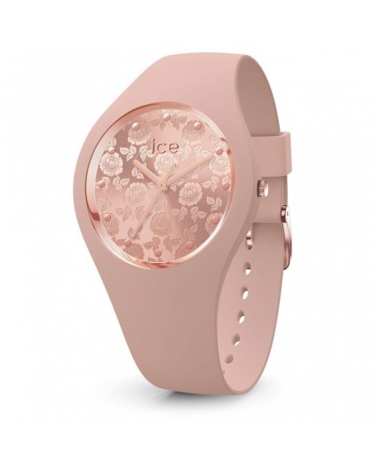Montre Ice watch Flower Blush chic medium