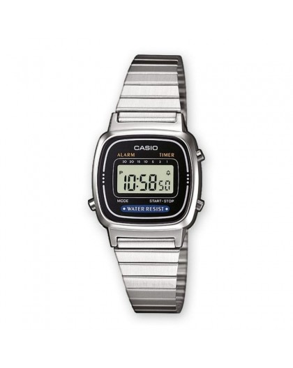 Montre Casio LA670WEA-1EF vintage acier
