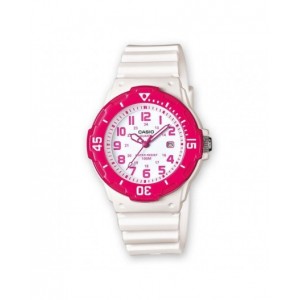 Montre Casio LRW-200H-4BVEF PU blanc femme