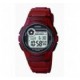 Montre Casio W-213-4AVES PU rouge
