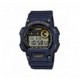 Montre Casio W-735H-2AVEF PU bleu alarme vibrante