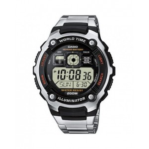 Montre Casio AE-2000WD-1AVEF World time métal