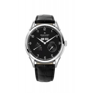 Montre Pequignet Royale Grand sport noir Opalin
