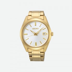 Montre Seiko SUR314P1 homme plaqué or