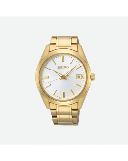 Montre Seiko SUR314P1 homme plaqué or
