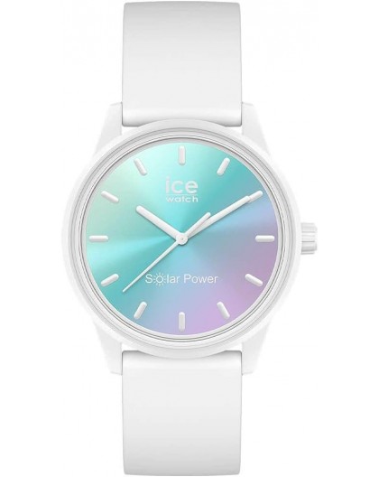 Montre Ice Watch ICE solar power Lilac turquoise sunset Small 3H