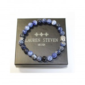 Bracelet Lauren Steven Sodalite Brésil taille L