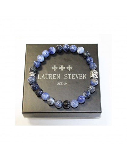 Bracelet Lauren Steven Sodalite Brésil taille L