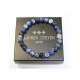 Bracelet Lauren Steven Sodalite brésil taille M