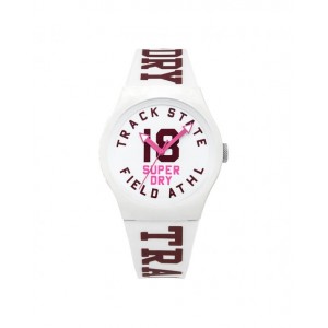 Montre femme Superdry SYL182VW blanc rose
