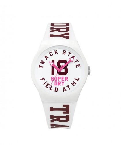 Montre femme Superdry SYL182VW blanc rose