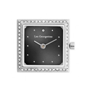 Montre Les Georgettes Précieuses acier carrée