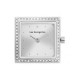 Montre Les Georgettes Précieuses carrée acier