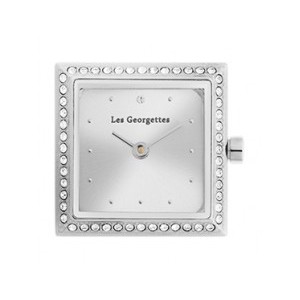 Montre Les Georgettes Précieuses carrée acier