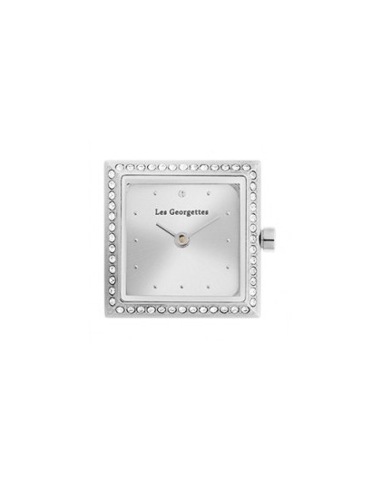 Montre Les Georgettes Précieuses carrée acier