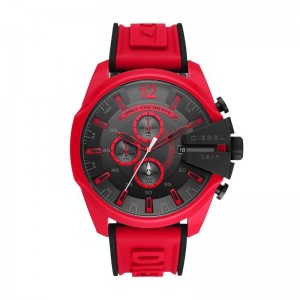 Montre Diesel DZ4526 Mega chief rouge