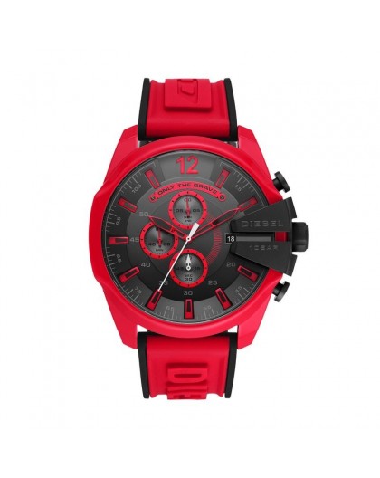 Montre Diesel DZ4526 Mega chief rouge