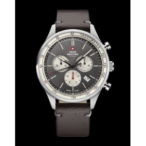 Montre Swiss Military SM34081.12 chrono cuir