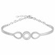 Jonc argent oxydes triple motifs