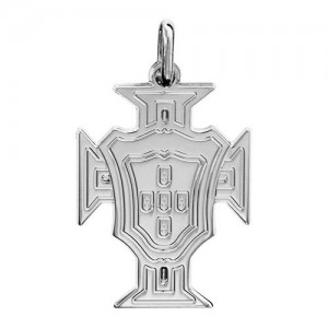 Pendentif argent Croix portugaise petit modèle