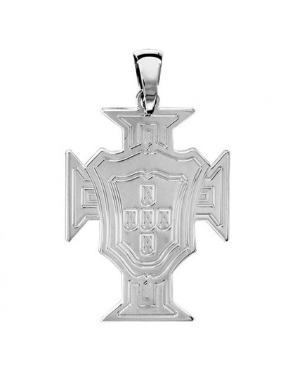 Pendentif argent Croix portugaise grand modèle